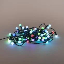 180 LED-Bolletjes Lichtsnoer | Binnen & Buiten | Subtiel Wisselende Kleuren | 23m | IP44