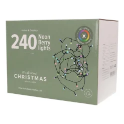 240 LED-Bolletjes Lichtsnoer | Binnen & Buiten | Subtiel Wisselende Kleuren | 29m | IP44