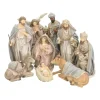 9 Luxe Kerststal Figuren Vergrijsd 30 Cm