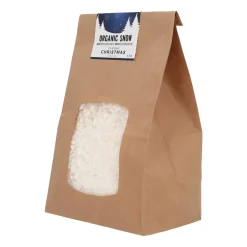 Biologische Kunstsneeuw In Papieren Zak