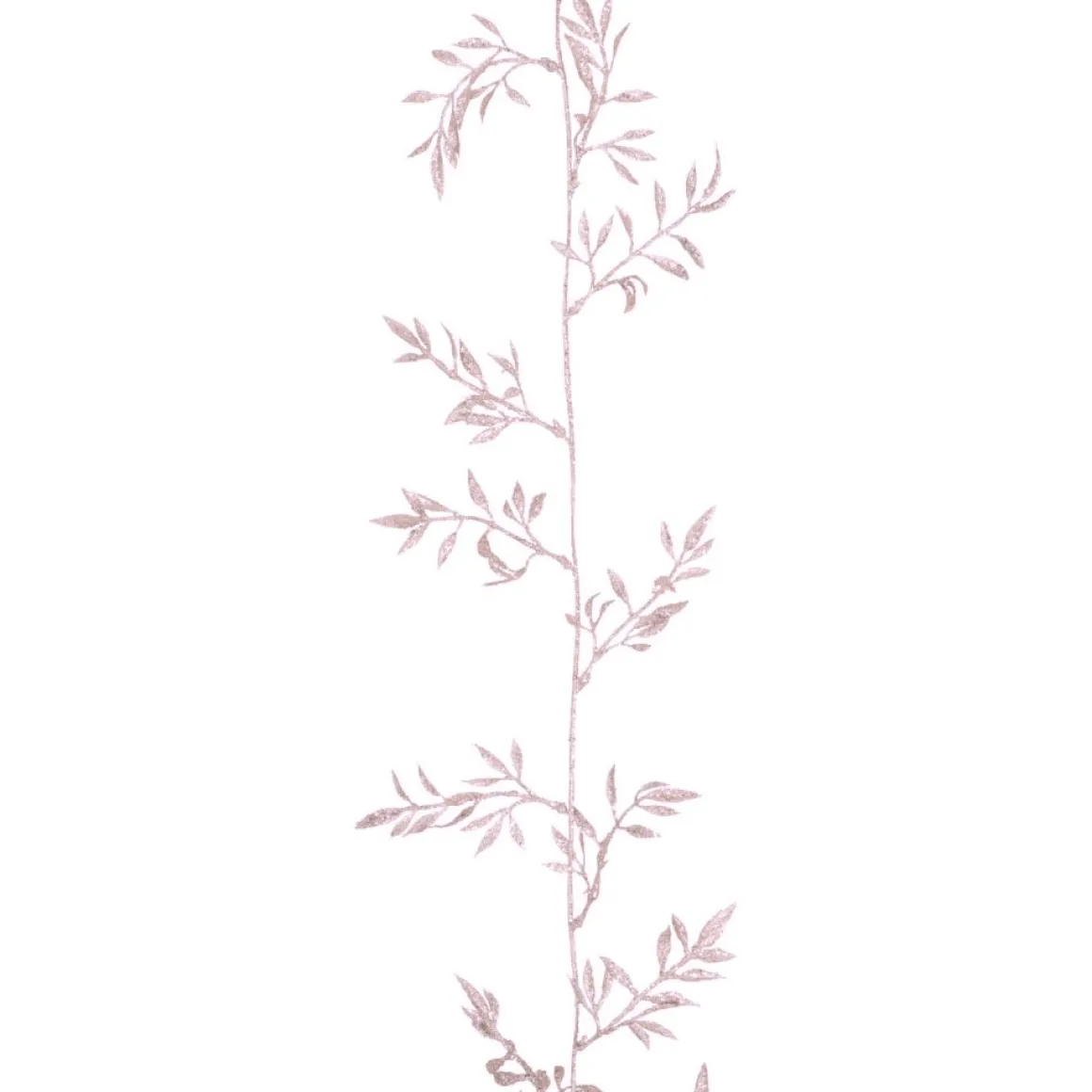 Blaadjes Slinger Met Glitter | Roze | 260 Cm