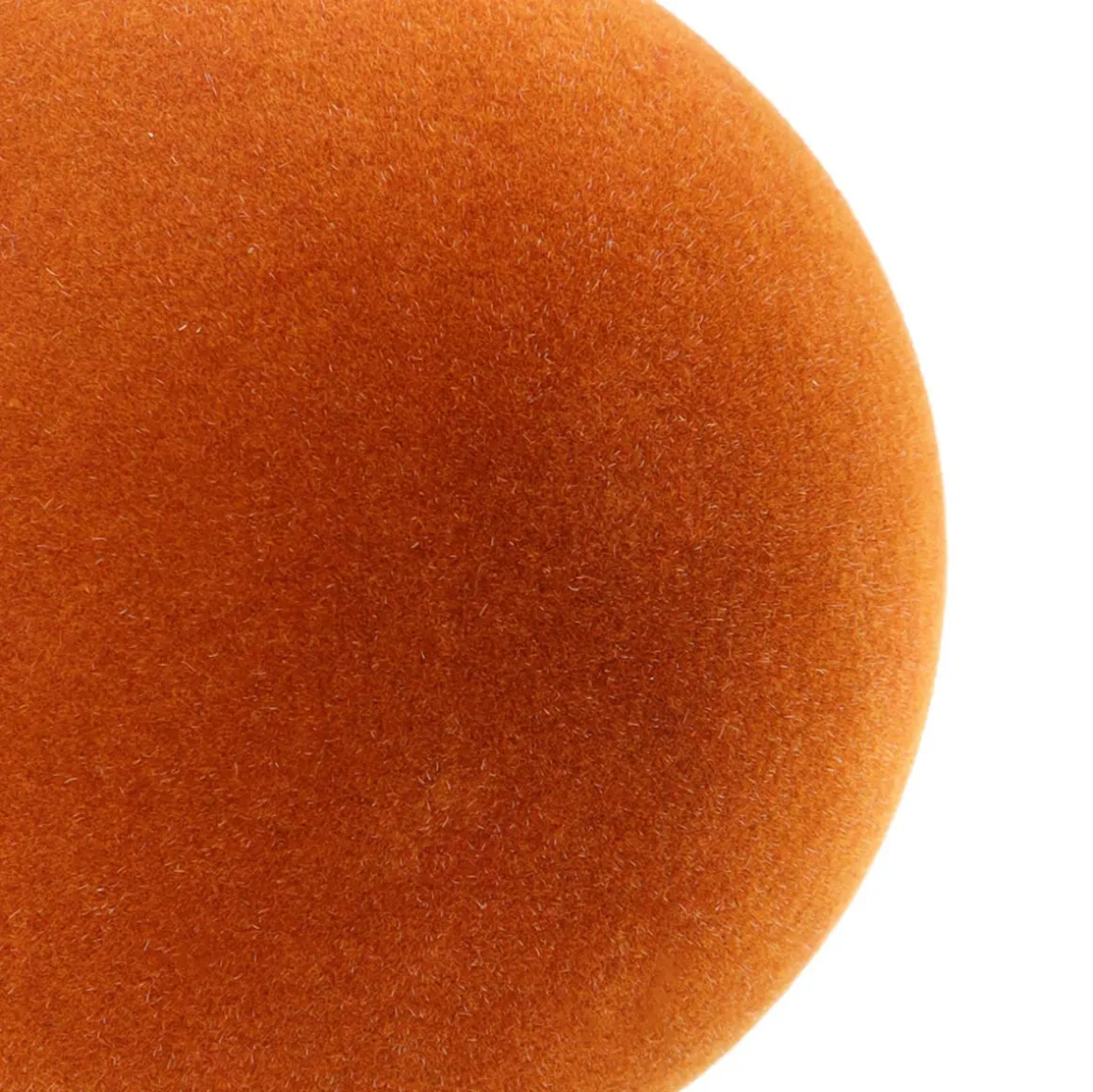 Cognac Fluwelen Kerstbal Onbreekbaar