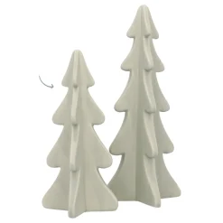 Cottage Green Porseleinen Kerstboompje