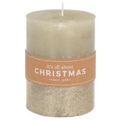 Cottage Green Stompkaars Met Gouden Glitter | 10 Cm