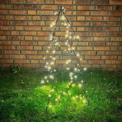 3D Kerstboom Met LED | 75 Cm | Timer | Buiten