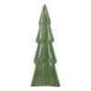 3D Porseleinen Kerstboom | Groen | 22 Cm