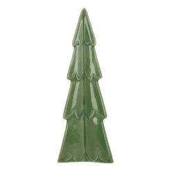 3D Porseleinen Kerstboom | Groen | 22 Cm