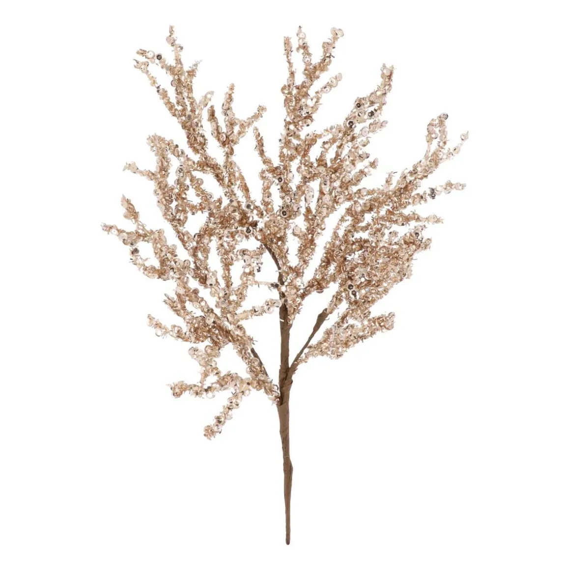 Decoratietak Met Pailletten | Goud | Kunststof | 43 Cm