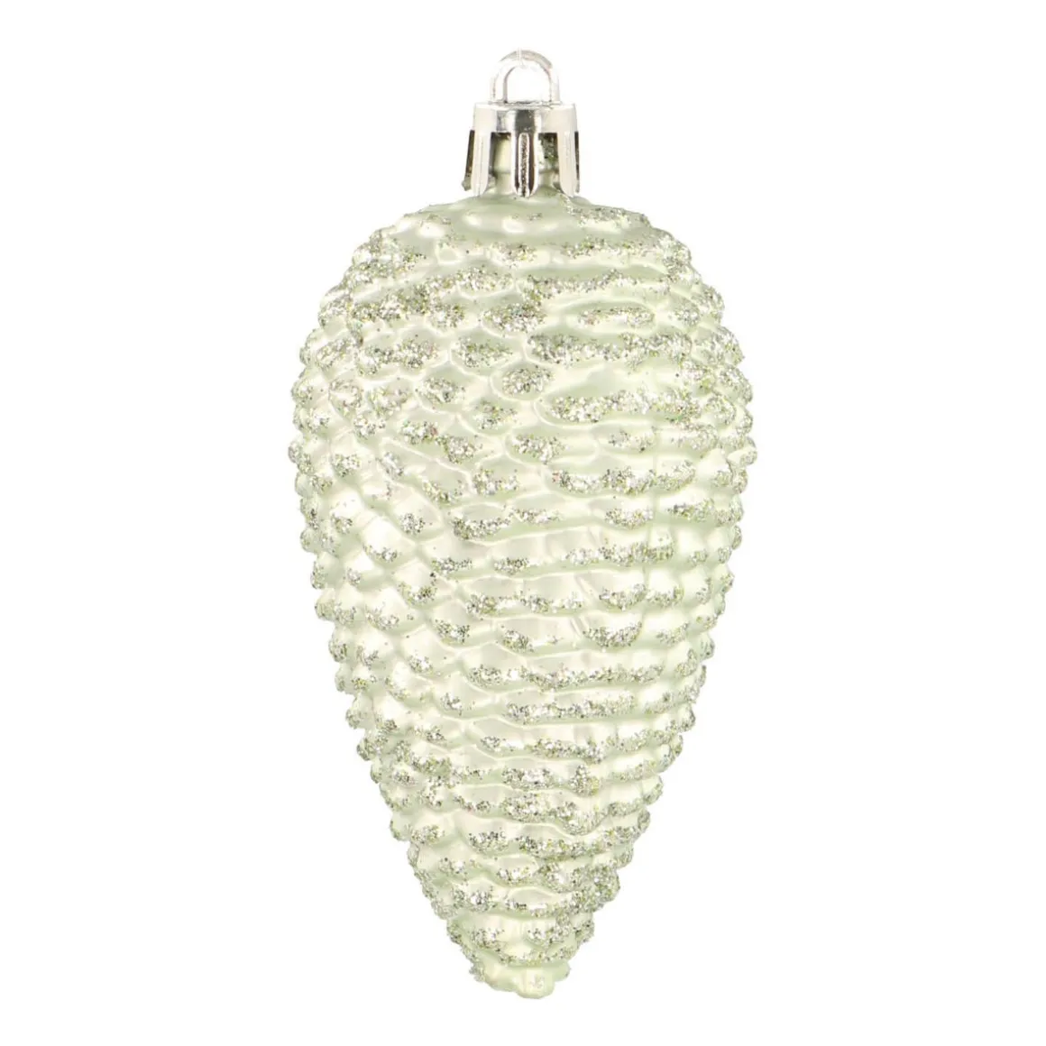 Dennenappels 6 St | Eucalyptus | Kunststof | 9 Cm