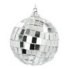 Disco Kerstbal | Zilver | 6 Cm