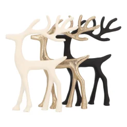 Elegant Zwart Rendier Met Kop Omhoog