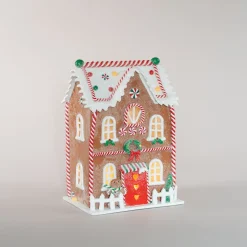 Gedetailleerd XL Peperkoek Huis Met LED Verlichting