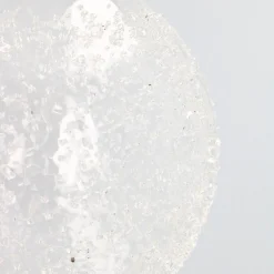 Glazen Kerstbal Met Spikkels | Transparant | 8 Cm