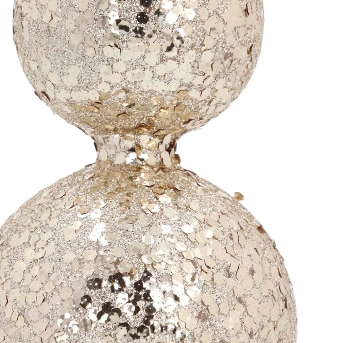 Glazen Lichtgouden Glitterpiek