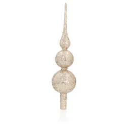 Glazen Lichtgouden Glitterpiek