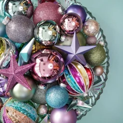 Glazen Regenboog Kerstbal | 8 Cm