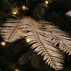 Glitter Bladtakken Champagne 70 Cm