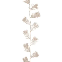 Glitter Veertjes Slinger 260cm Champagne