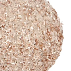 Glitterbal Champagne 8cm