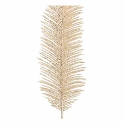 Glitterblad | Champagne | Kunststof | 43 Cm