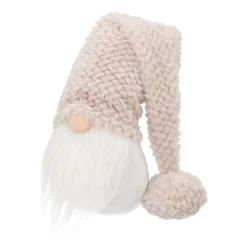 Gnoom Met Lange Muts | Taupe | 63cm