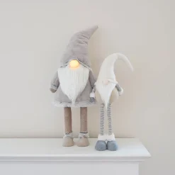 Gnoom Met Uitrekbare Benen | Wit