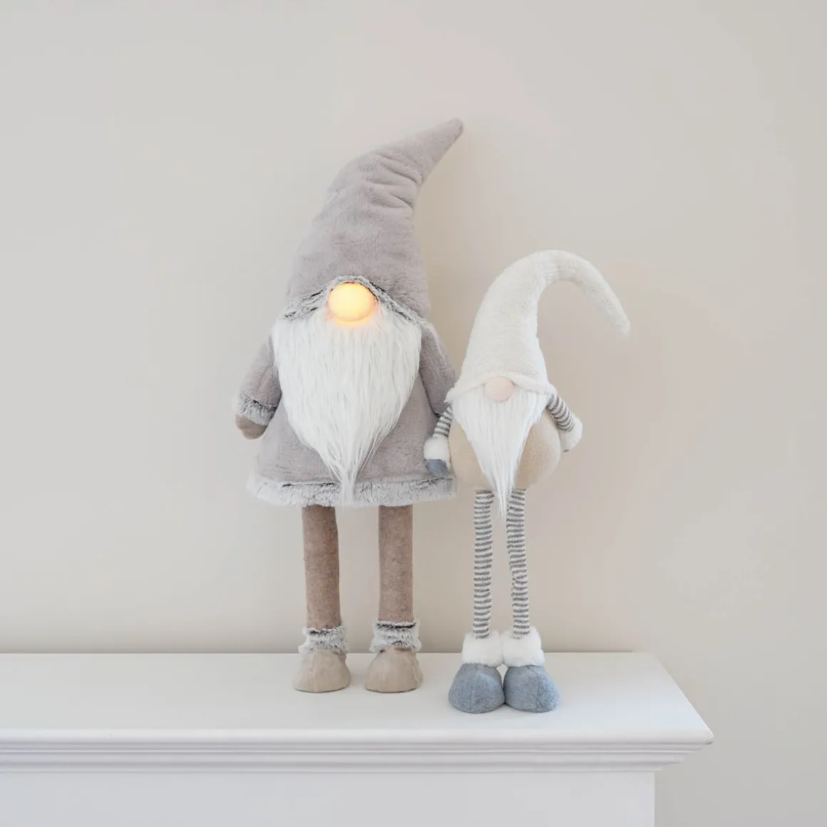 Gnoom Met Uitrekbare Benen | Wit