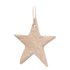 Gouden Aluminium Ster Kersthanger