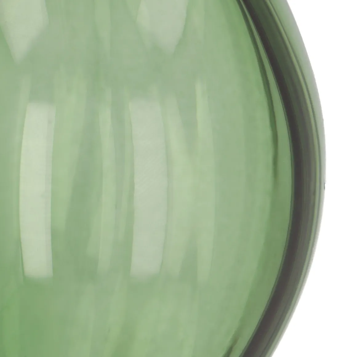 Groene Kerstpegel Met Natuurlijke Swirls