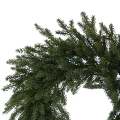 Groene Realistische Kerstkrans Van 60 Cm