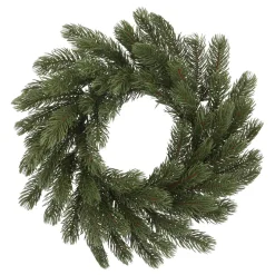 Groene Realistische Kerstkrans Van 35 Cm