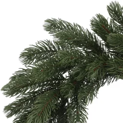 Groene Realistische Kerstkrans Van 35 Cm