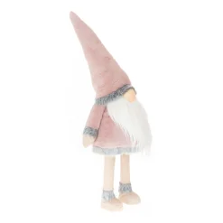 Grote Roze Gnoom Met Verlichte Neus