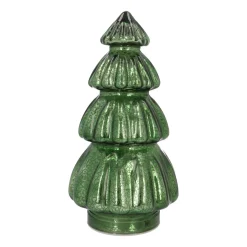 Grote Volumineuze Groene Led-kerstboom Met Reliëf