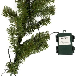 Guirlande Met Verlichting | Op Batterijen | 270x20 Cm