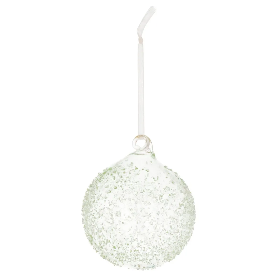 Handgemaakte Eucalyptus Kerstbal Met Spikkels