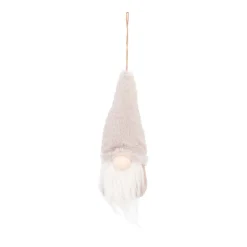 Hanger Gnoom | Taupe | Stof | 20cm