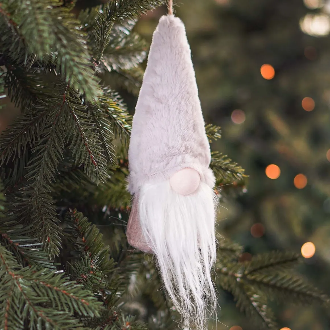 Hanger Gnoom | Taupe | Stof | 20cm