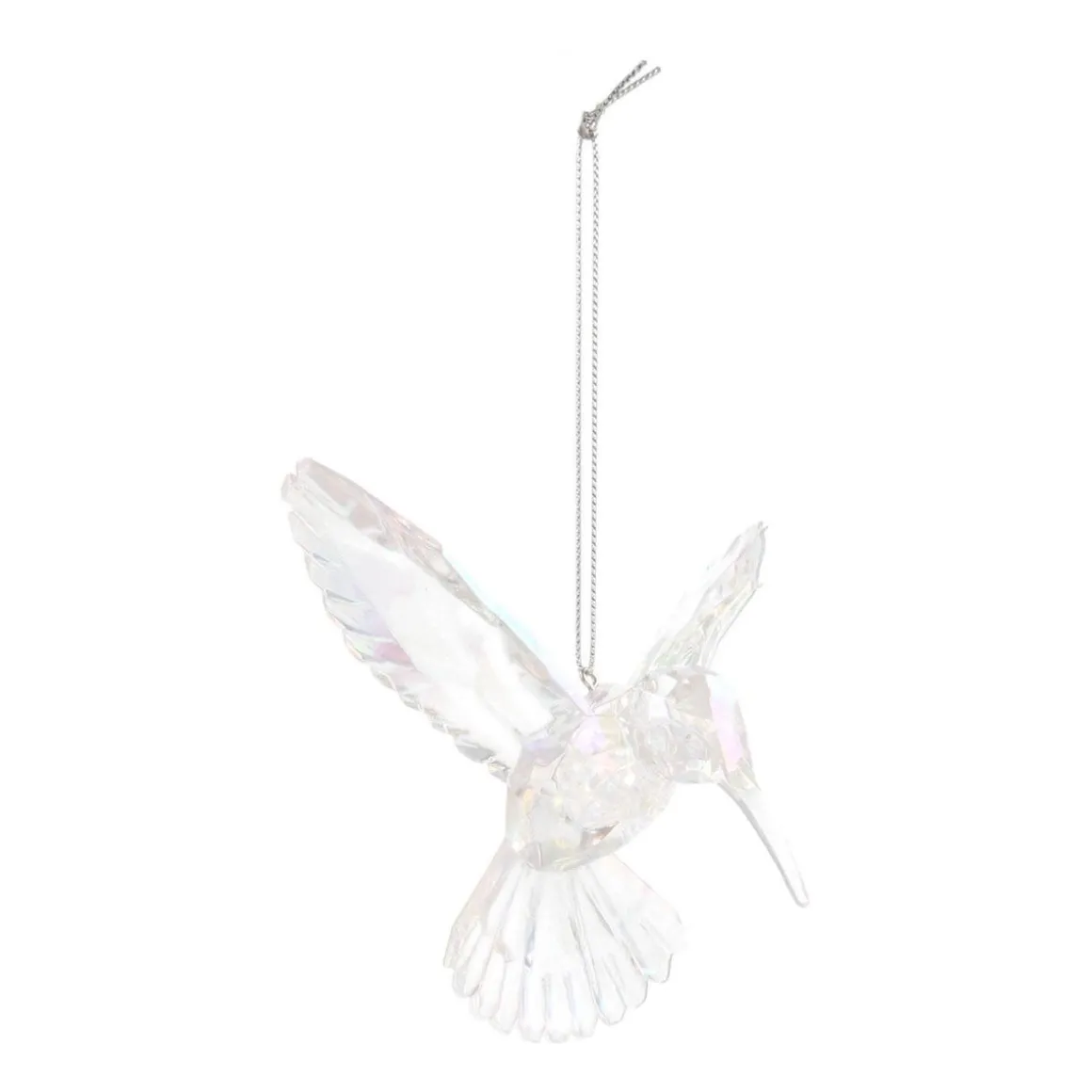 Hanger Kolibri Acryl 10 Cm Regenboogkleurig