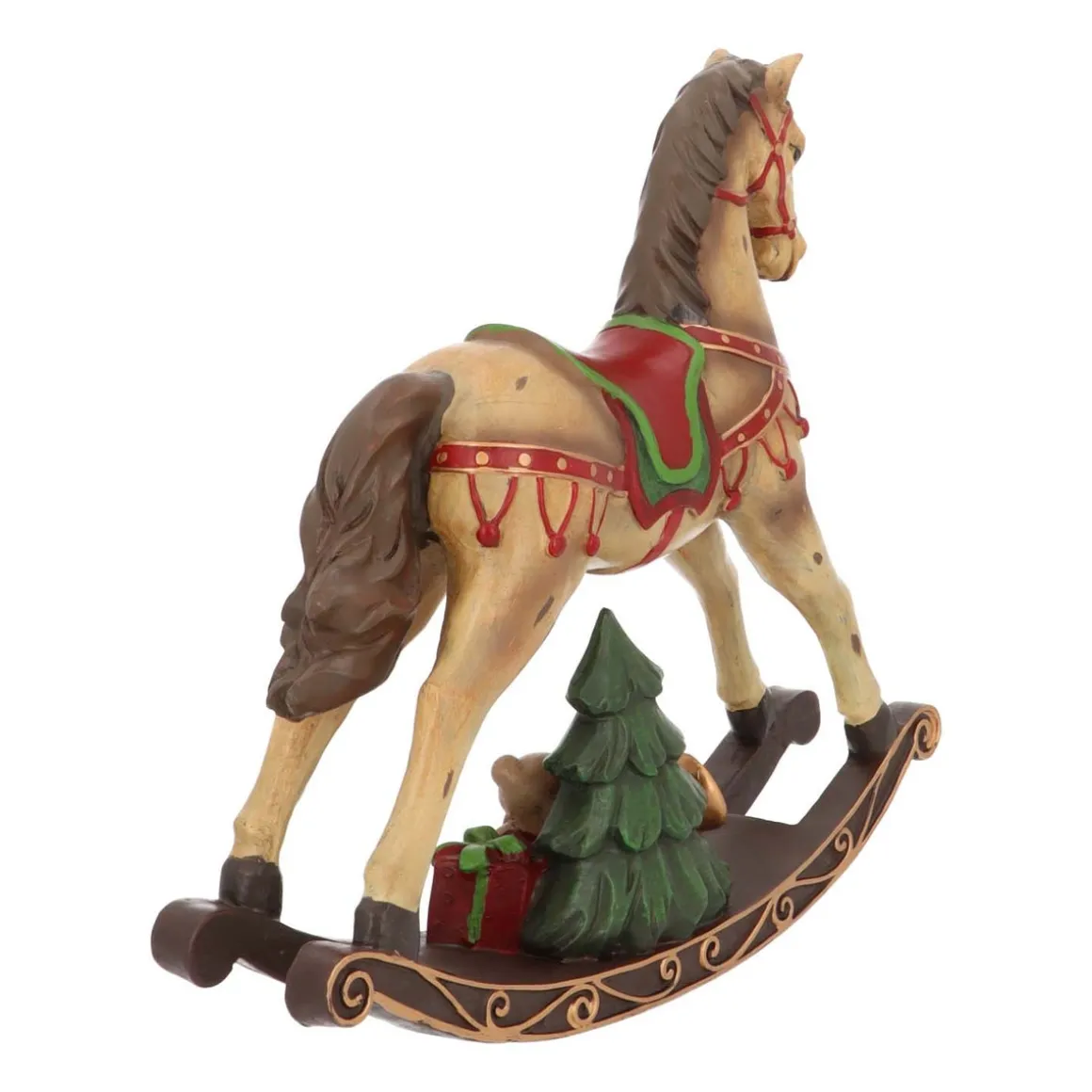 Hobbelpaard | Bruin-rood | 30 Cm