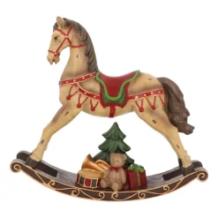 Hobbelpaard | Bruin-rood | 30 Cm