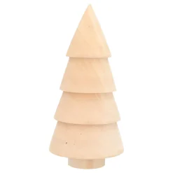 Houten Kerstboompje Voor Een Serene Kerstversiering