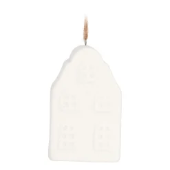 Huisjes Kersthanger Met LED