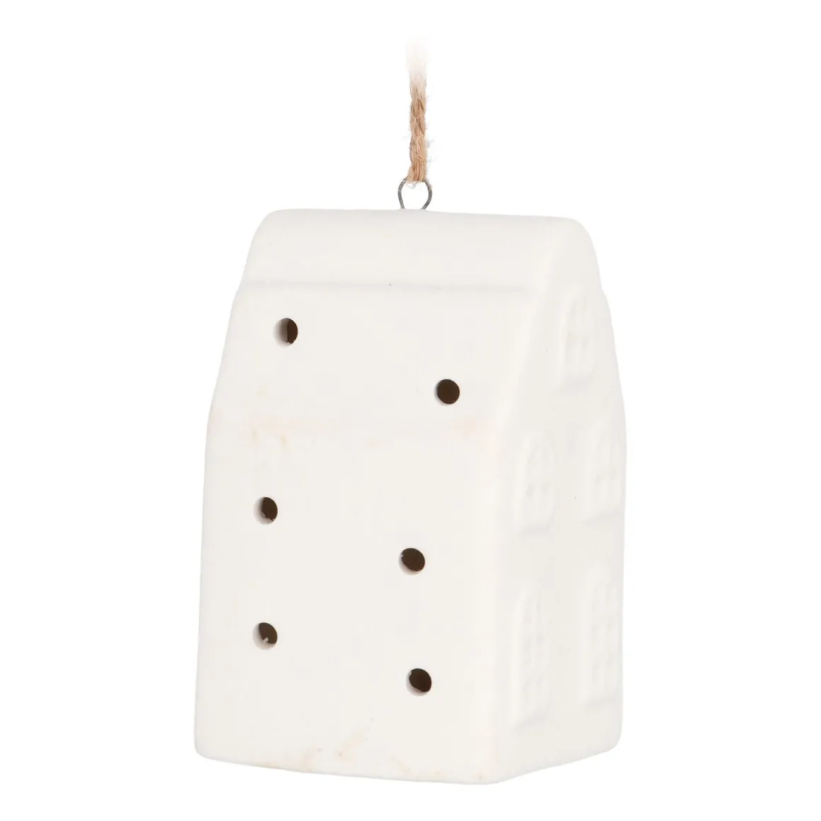 Huisjes Kersthanger Met LED