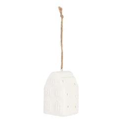 Huisjes Kersthanger Met LED