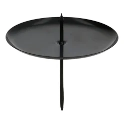 Kaarsenhouders Advent | Mat Zwart | 4 St | 7,5 Cm