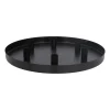 Kaarsenplateau Magnetisch | Ø 40 Cm | Mat Zwart | Incl Kaarsenhouders