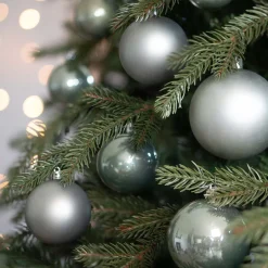 Kerstballen 44 St | Cottage Green | Kunststof | 5-8 Cm | In Koker