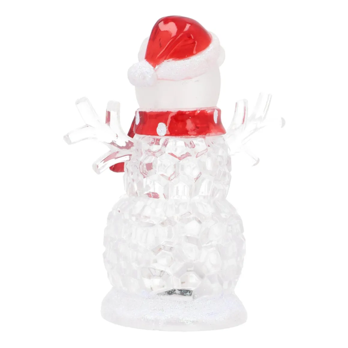 Kerstbeer Met Gekleurde LED-verlichting