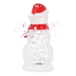 Kerstbeer Met Gekleurde LED-verlichting